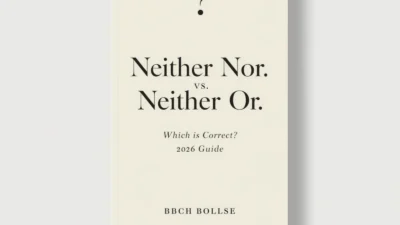 neither nor vs neither or