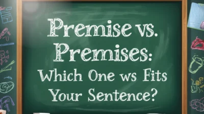 premise vs premises
