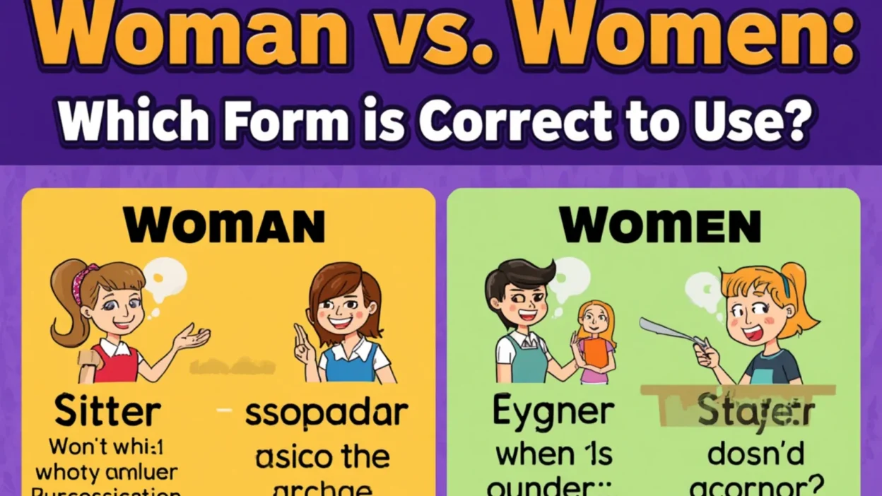 woman vs women
