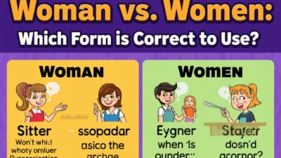 woman vs women