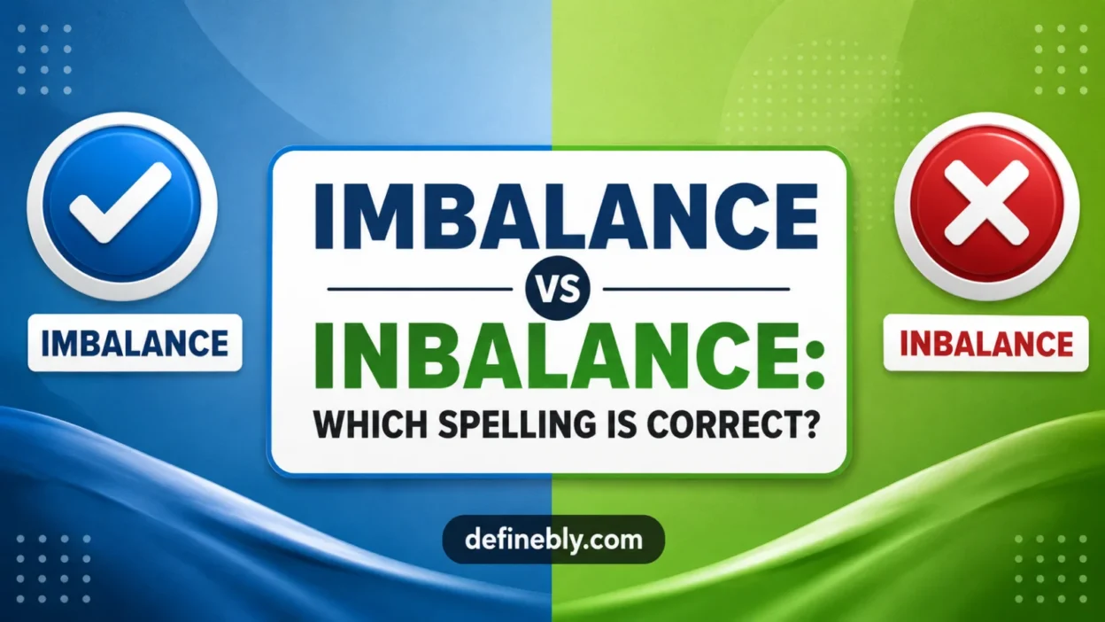 imbalance vs inbalance
