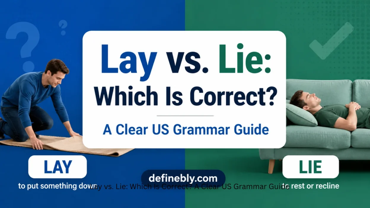lay vs lie