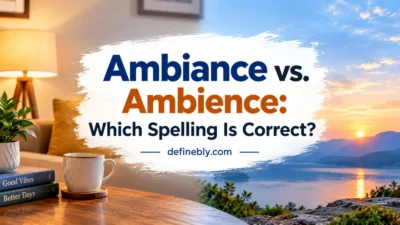 ambiance vs ambience