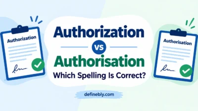 authorization vs authorisation