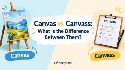 canvas vs canvass