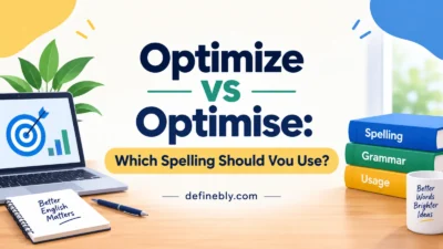 optimize vs optimise